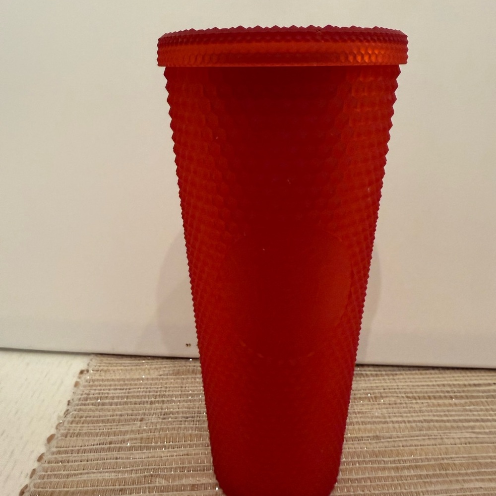 Starbucks Red Textured Tumbler